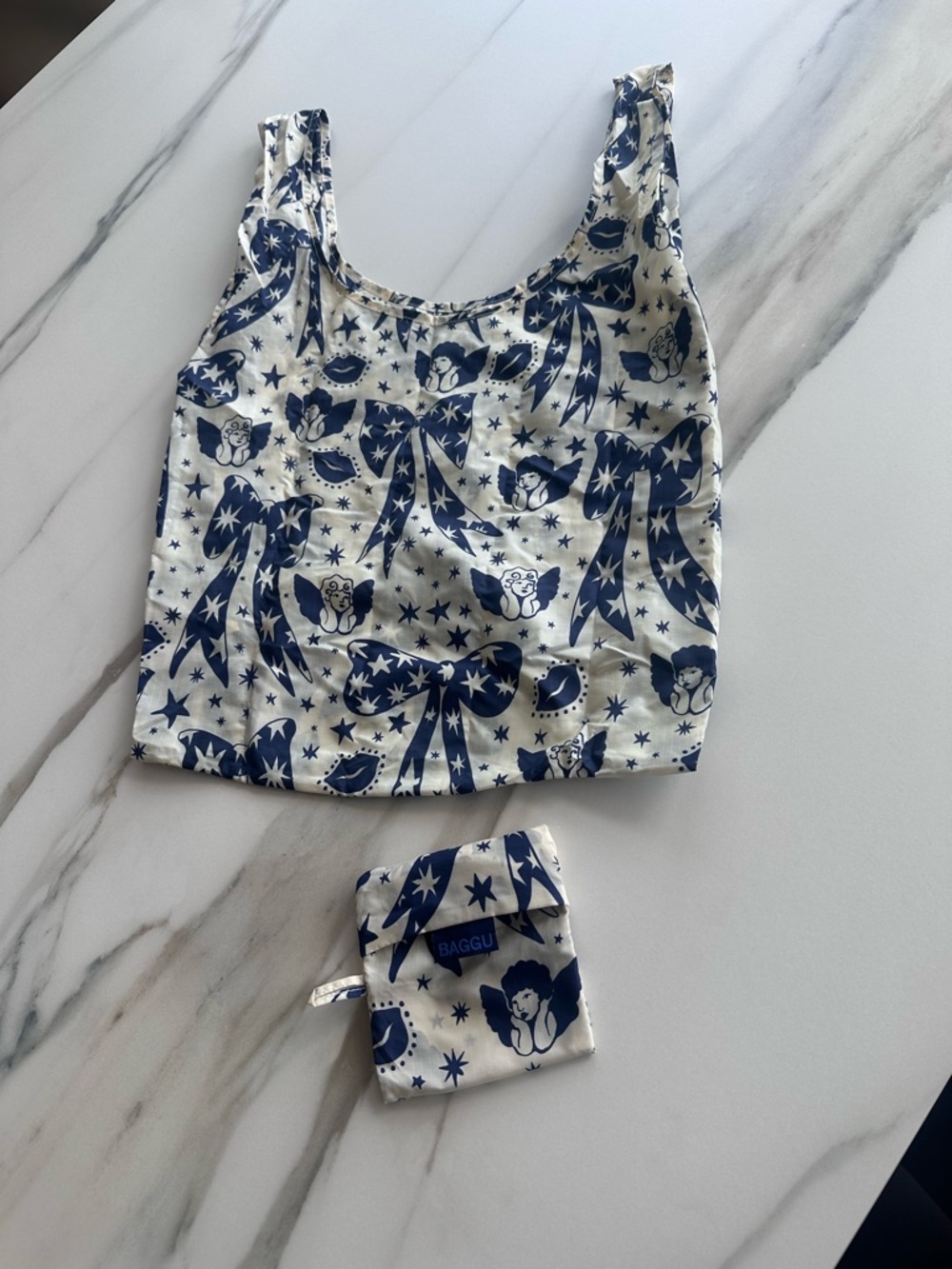 Standard Baggu - Cherub Bows